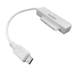 MAIWO Adapter USB tip C na SATA 2.5 K104AG1 (Beli) USB - SATA kabl USB C (muški) SATA Bela