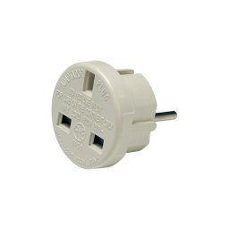 FAST ASIA Adapter Euro utikač - UK utičnica Adapter Utikač CEE7 UK utičnica Bela