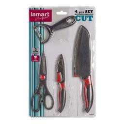 LAMART Set za kuhinju LT2098 Crna