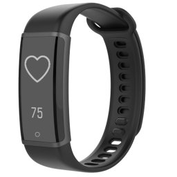 LENOVO Fitnes narukvica HX030W (Crna) Dugački kaiš Crna Crna 0.96"