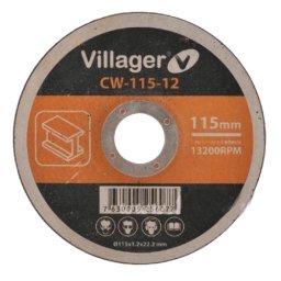 VILLAGER Rezna ploča za metal CW11512 Rezna ploča 115mm 22.23mm