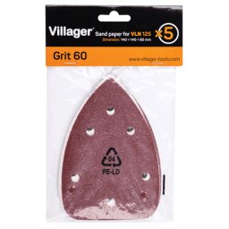 VILLAGER Brusni papir VLN 125- GRAN.120 5/1 Brusni papir 120