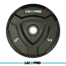 LivePro Olimpijski Bumper teg fi50mm 5kg - LP8022