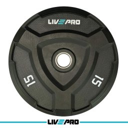 LivePro Olimpijski Bumper teg fi50mm 15kg - LP8022