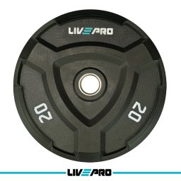 LivePro Olimpijski Bumper teg fi50mm 20kg - LP8022