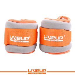 LiveUp Tegovi za noge i ruke sa čičkom 2x0.5kg likra - LS3049