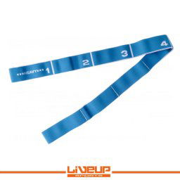 LiveUp Elastična traka za vežbanje (guma ekspander) 900x40mm H veliki otpor plava - LS3660