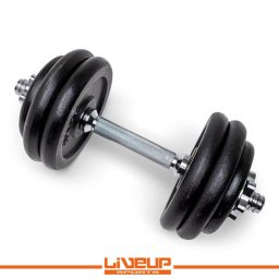 LiveUp Set podesivih čeličnih tegova 15kg - LS2311