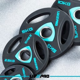 LivePro Premium Olimpijski Urethan teg sa hvatom 1.25kg - LP8020