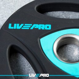 LivePro Premium Olimpijski Urethan teg sa hvatom 25kg - LP8020
