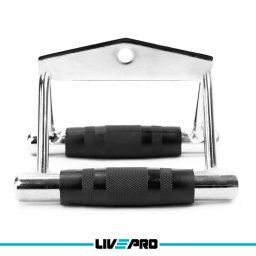 LivePro Dvostruka V ručica za veslanje na lat i kros mašini - LP8192G