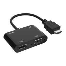 FAST ASIA Konvertor HDMI na HDMI+VGA+3.5