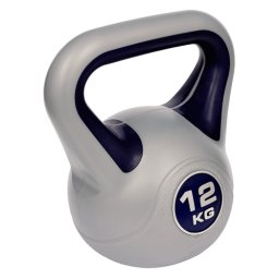 RING kettlebell 12kg - DB2819-12 Crna/Srebrna