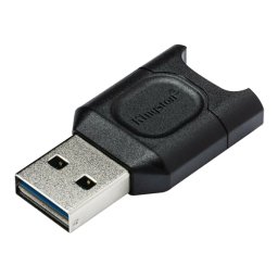 KINGSTON MobileLite Plus SDHC/SDXC čitač kartica Čitač kartica USB 3.1 Crna Plastika