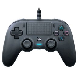 NACON Gamepad WIRED COMPACT CONTROLLER (Crni) Osmosmerni kursor USB Windows PlayStation