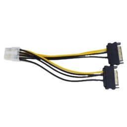 E-GREEN Adapter naponski PCI-E VGA 8-pin-2x Sat