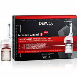 VICHY DERCOS AMINEXIL CLINICAL 5 ampule protiv opadanja kose za MUŠKARCE 21 ampula