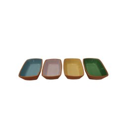Texell posuda keramička pravougaona 13*9*3,5cm ( TCP-D342 )