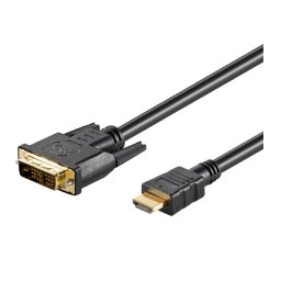Kabl HDMI muški-DVI-D muški 5.0m