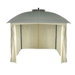 OUTDORLIFE Paviljon 3x3 GAZEBO SAVONA Metal i Poliester Siva/Bež