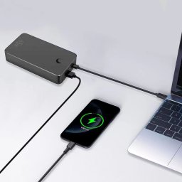 Powerbank za laptop Libower LP-P5 65W 18000mAh fast charger crni