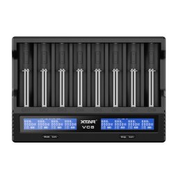 USB punjač akumulatora XTAR-VC8