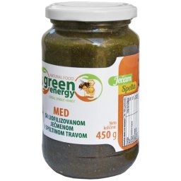 Med sa liofilizovanom speltnom i ječmenom travom - 450 gr