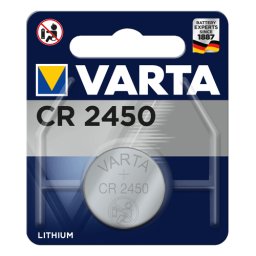 VARTA Litijumska dugmasta baterija CR 2450 Litijumska baterija CR2450 (Dugme) 620 mAh 1/1