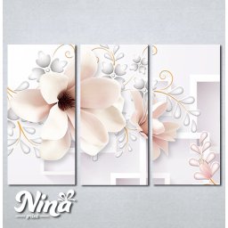 Slike na platnu Nezno roze magnolija Nina413_3