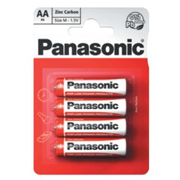 PANASONIC Zinc Carbon R6RZ Zinc–carbon baterija AA (LR6) 4/1