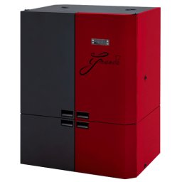 ALFA PLAM Kotao na pelet Grande 37 Drveni pelet Crvena/Crna 37 kW 142 m2 - 237 m2