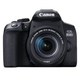 Fotoaparat CANON Fotoaparat EOS 850D + Objektiv 18-55mm IS DSLR 24.1 Mpix CMOS Li-ion baterija
