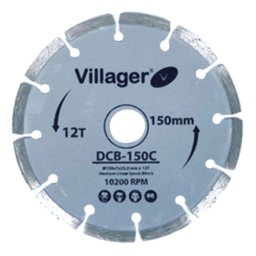 VILLAGER Dijamantska rezna ploča DCB125C Rezna ploča 125mm