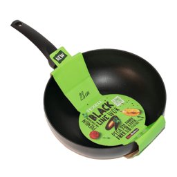 TEXELL wok tiganj Black Line TPBL-W28 (Crni) 28cm Crna