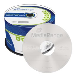 Optički disk MEDIA RANGE DVD-R 4.7GB 16x Cake 50 - MR444 DVD-R 4.7 GB