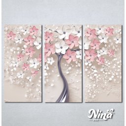 Slike na platnu Ukrasno roze drvo Nina415_3