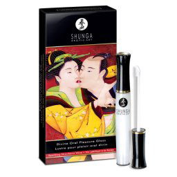 Shunga sjaj za usne jagoda Oral Pleasure Lip Gloss