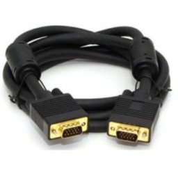 E-GREEN Kabl VGA D-sub M/M 1.8m HQ feritno jezgro crni