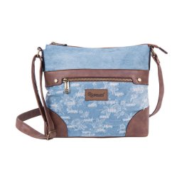 TORBA NA RAME PULSE JEANS WORN OUT