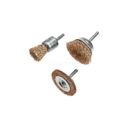 VERTO četka za bušilicu - set 3 komada 62H613