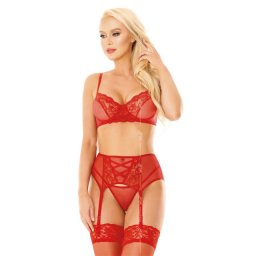 Crveni Erotski Komplet SL Selin