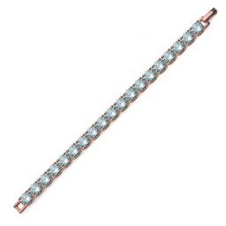 Ženska oliver weber deja vu crystal rosegold narukvica sa swarovski kristalima ( 32324rg )