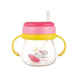 Canpol baby solja sa slamcicom "cat" - 250ml ( 56/520 )