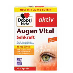 DOPPELHERZ AKTIV VITAMINI I MINERALI ZA OČI 30 KAPSULA