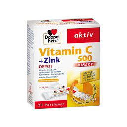 DOPPELHERZ AKTIV VITAMIN C 500 I CINK 20 KESICA