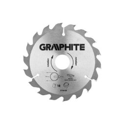 GRAPHITE list testere za cirkular Ø165 18 zuba 57H648