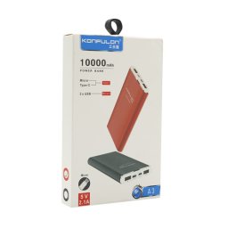 Power bank Konfulon 10000mAh A3 crveni