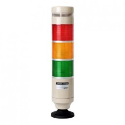 Signalni toranj PRGB-302-RYG, D56mm, 3 boje, zujalica 80dB, 8W, 24Vdc IP20 Autonics