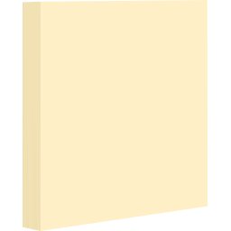 BLOKČIĆ SAMOLEPIV 76X76 PASTEL ŽUTI 1/12 OP1205 WY *AK