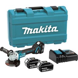 Akumulatorska ugaona brusilica Makita DGA504RFE3; 18V 3x3,0Ah; 125mm